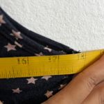 L'Agence Blue Star Tank Top, Vintage 90s Y2K‎ Retro Casual Festival Indie Sleaze Medium Photo 4