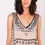Urban Outfitters  Ecote Y2K Boho Sheer Lace Tank Top size xs 1009 Photo 0