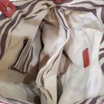 Relic  Tomato Red Faux Leather Pinstripe Shoulder Bag Photo 6