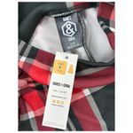 Agnes & Dora  Ball Skirt Plaid Red Black White Full Midi Womens Small Photo 1