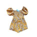 Flynn Skye Justine Yellow Floral Romper| Size: XS Photo 2