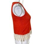 Rebel Sugar  Red Sleevless Summer Tank Top M Med Photo 3