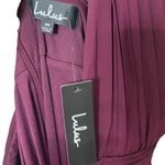 Lulus Heavenly Hues Women Burgundy Maxi Dress Bridesmaids Wedding Formal Size M Photo 7