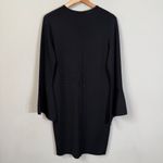 Carlisle New York Keyhole Knit Knee Length Dress Women XS Black LBD Classic NWOT Photo 8