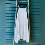 CP Shades  Lia linen/cotton/silk white pink pattern midi dress size/xs Photo 1