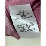 Lulus  Live In Harmony Tie-Dye Maxi Dress Sz S Mauve Pink Leg‎ Slit Open Back Photo 7