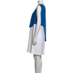 Emilio Pucci  SZ 12 blue and white layered color-block dress Photo 1