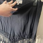 Sweet Journey  medium elasticated tassel boho black shorts Photo 1