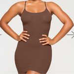SKIMS  Fits Everybody Slip Dress In Cocoa small Photo 0