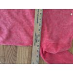 Fabletics  Top Size Small Red Henley Crop Long Sleeve Ribbed Y2K Style Babydoll Photo 4