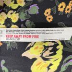 Free People Bodysuit Womens S Black Yellow Floral Intimately Elsa Wrap Plunging Photo 12