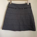 Athleta Grey Strata A-Line Mini Skirt Photo 3