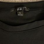 Good condition “0 to‎ 5” brand stretchy long sleeve top silky material / size XL Black Photo 3