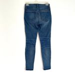 J.Crew NEW NWT 8" Toothpick Jean Newcastle Wash Let Down Hem Ripped Skinny 25 Photo 10