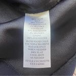 Connected Apparel  Navy Blue Sequins Lace Sheath Dress Tiered Skirt Size 8 Photo 9