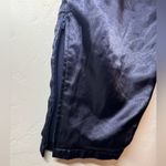 VINTAGE ELLESSE WARM UP TENNIS PANTS SZ 2 NAVY BLUE LINED DRAWSTRING LEG ZIPPERS Photo 5