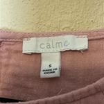 Johnny Was  Calme Raglan Tiered‎ Dress Size Small Blush Pink Photo 6