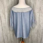 Harper  Boho Chambray Top Photo 2