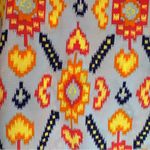 Collective Concepts Flowy Geo Ikat Print Slip Camisole Top Asymmetric Hem Spaghetti Straps Boho Photo 3