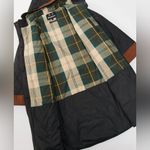 Barbour NWT‎  Size 2X Mickley Plus Quilted Coat Black Brown Corduroy Trim Jacket Photo 3