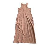 CLEO + WOLF Split side tank midi dress Beige Khaki Size Small Sleeveless NWOT Tan Photo 7
