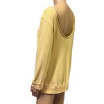 The Original Retro Brand  Yellow Puddles Oregon Ducks 3 Quarter Sleeve Tee Large Photo 4