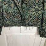 Free People tapestry paisley crop boxy jacket size large Photo 1
