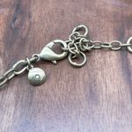 J.Crew  Statement Necklace Art Deco Triangle Rhinestone Geometric Gold Tone Photo 6