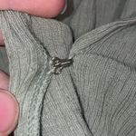 Free People Sage Green Faux Wrap Top Photo 2