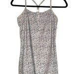 Lululemon Power Y Racerback Printed Tank in Petite Fleur Silver Spoon 6 Photo 0