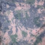 Victoria's Secret Tie Dye Hoodie Sweatshirt Pink Gray Blue VS Logo Size M Photo 10