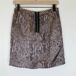 Twelve By Twelve  Snake Skin Pattern Mini Skirt S Photo 1