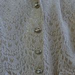 St. John Elegant Cream Blazer And Skirt Set Photo 4