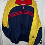 Adidas Vintage  Reversible Track Fleece Jacket Sweatshirt Full Zip Photo 0