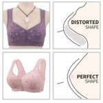 Floral Print Red and Cream Bra Set lot 2 pc Size undefined Photo 5