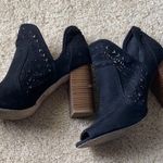 Fergalicious black suede bootie size 9.5 Photo 2