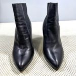 Jeffrey Campbell Handmade Ibiza Last Black Leather Heeled Boots Size 10 Photo 2