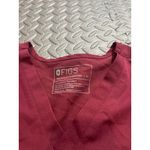 FIGS  Women's Catarina One-Pocket Scrub Top Burgundy Red Size XL Medical Health Photo 1