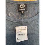 Bobeau Tank Top Women's Medium Blue Side Knot Crew Neck Sleeveless Pullover B62 Photo 2