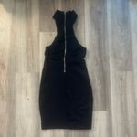 Bec & Bridge  Elegant Black Halter Mini Dress Photo 4