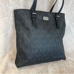 Michael Kors NWT Jet Set Travel Black Monogram Tote Bag Photo 2