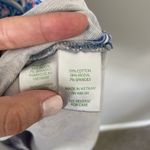 Lilly Pulitzer  Size S Reema 3/4 Sleeve Blue Printed Polo Dress Knee Length Photo 4