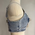 Bailey blue Denim Crop Top NWOT Photo 5