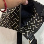 Tommy Hilfiger Black and Cream Patterned Crossbody Bag Photo 7