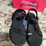 Skechers Go Walk Flex Sandal Sublime Womens Black Sandals Size 11 141451/BBK New Photo 2