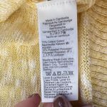 J Crew Womens Yellow Beach Button Up Cardigan Sweater Marled Knit Size 3X Preppy Photo 4