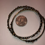 Brighton Brass Tone CZ Rhinestones Boho Bangle Bracelets Photo 3