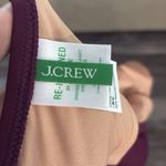 J.Crew  halter swim dress burgundy swim dress size 10 Photo 6