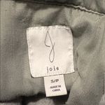 Joie  Small Button Front Shacket Shirt Jacket Green Oversized Pockets Photo 2