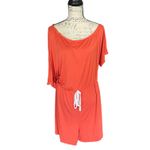 Bloomchic Coral One Shoulder Romper Size 18/20 Orange Photo 1